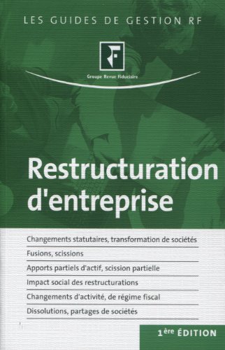 Restructuration d'entreprises
