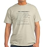 CafePress - 10 Tuba Commandments T-Shirt - 100% Cotton T-Shirt, Crew Neck, Comfortable and Soft Classic Tee with Unique Design