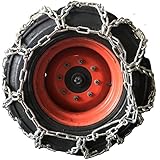 TireChain.com 10-16.5, 10 16.5 Duo Grip Tractor Tire Chains Set of 2