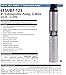 ECO-FLO Products EFSUB7-123 Submersible Deep Water Well Pump, 3 Wire, 230v, 4 Inch, 3/4 HP, 12 GPM