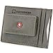 Alpine Swiss RFID Blocking Men's Magnetic Money Clip Leather Front Pocket Wallet