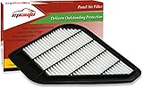 EPAuto GP110 (CA10110) Replacement for Chevrolet/GMC/Saturn/Buick Rigid Panel Engine Air Filter for Enclave (2008-2017), Traverse (2009-2017), Acadia (2007-2016), Outlook (2007-2010)