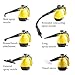 CO-Z Handheld Pressurized Steam Window Cleaner 10oz./300ml Large Tank & 10FT Power Cord & 9-Piece Accessories for Stain Removal, Carpets, Curtains, Car Seats, Kitchen Surface
