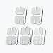 ChoiceMMed Universal TENS Unit Gel Replacement Electrode Pads for Electronic Pulse Stimulators with Advanced Latex-Free Technology for Electrotherapy (40 Units)