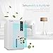 Dehumidifier, 1500ml Tank Powerful Thermo-Electric Intelligent Dehumidifier for Home, Quietly Gathers Up to 400ml - Great For bedrooms, bathrooms, RV, Laudry or basements Approx 1200 Cubic Feet