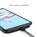 OnePlus 5T Case Bumper Cover - Rebex & Ipaky Shock-Absorption Thin Slim fit Hybrid Soft Inner TPU Hard PC Back Slim Protective Cases Cover for OnePlus 5T (A-Black Blue)