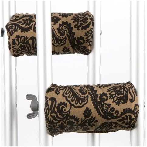 Crutch Caps AHANDAINT Dainty Damask Crutch Handle Pads