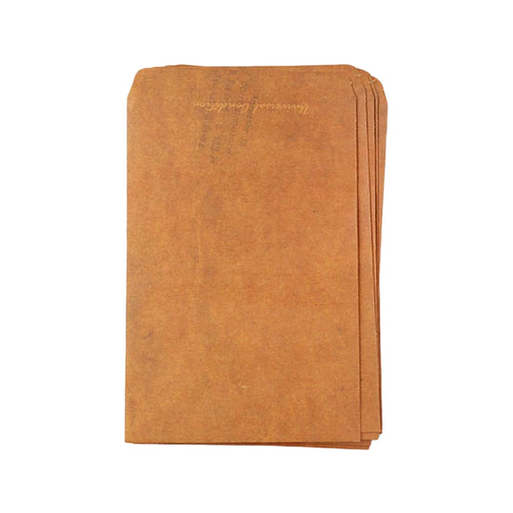 RayLineDo® 20pcs Retro Kraft Paper Letter Envelopes (16 * 11cm) Vintage Style Brown Envelope with 20pcs Free Cute Randome Sealing Stickers