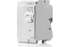 Leviton LB230-S 30 Amp, 2-Pole Plug-on Smart Standard Branch Circuit Breaker, 120 VAC, White