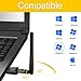 Wifi Adapter, YOUYOUTE 600Mbps Dual Band (2.4G/150Mbps+5G/433Mbps), Wireless USB 802.11N/G/B Antenna Network Dongle Adapter for Windows XP/Vista/7/8/8.1/10 (32/64bits) MAC OS