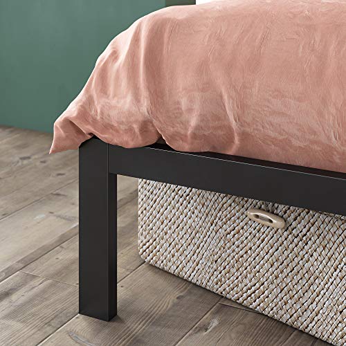 ZINUS Mia Metal Platform Bed Frame / Wood Slat Support / No Box Spring