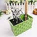 Olpchee Professional Large Capacity Acylic Salon Scissors Holder Box Hairdressing Combs Clips Organizer Racks (White)