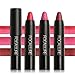 Gracefulvara 3Pcs/Set Waterproof Long Lasting Matte Lip Gloss Lipstick Cosmetic,Kit 4