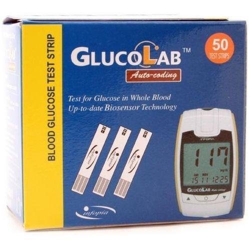 GlucoLab Blood Glucose Test Strip x 50 Buy Online in United Arab