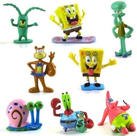 spongebob squarepants figure set