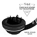 Tribit XFree Tune Bluetooth Headphones Over Ear – Wireless Headphones 40 Hrs Playtime, Hi-Fi Stereo Sound with Rich Bass, Built-in Mic, Soft Earmuffs – Foldable Headset with Carry Case, Blackthumb 1