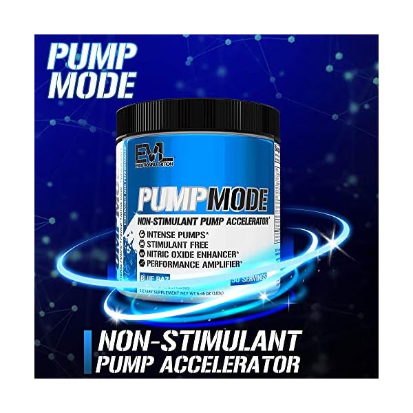 Evlution Pumpmode Nitric Oxide Pills for Men Nutrition Nitric Oxide