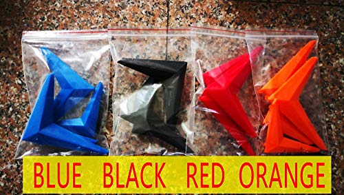 Motobiker 1Pair 1.75" Outside Vehicle UTV Side View Back Mirrors for Polairs RZR 1000 XP UTV off road Decorative Black/Red/Blue/Orange