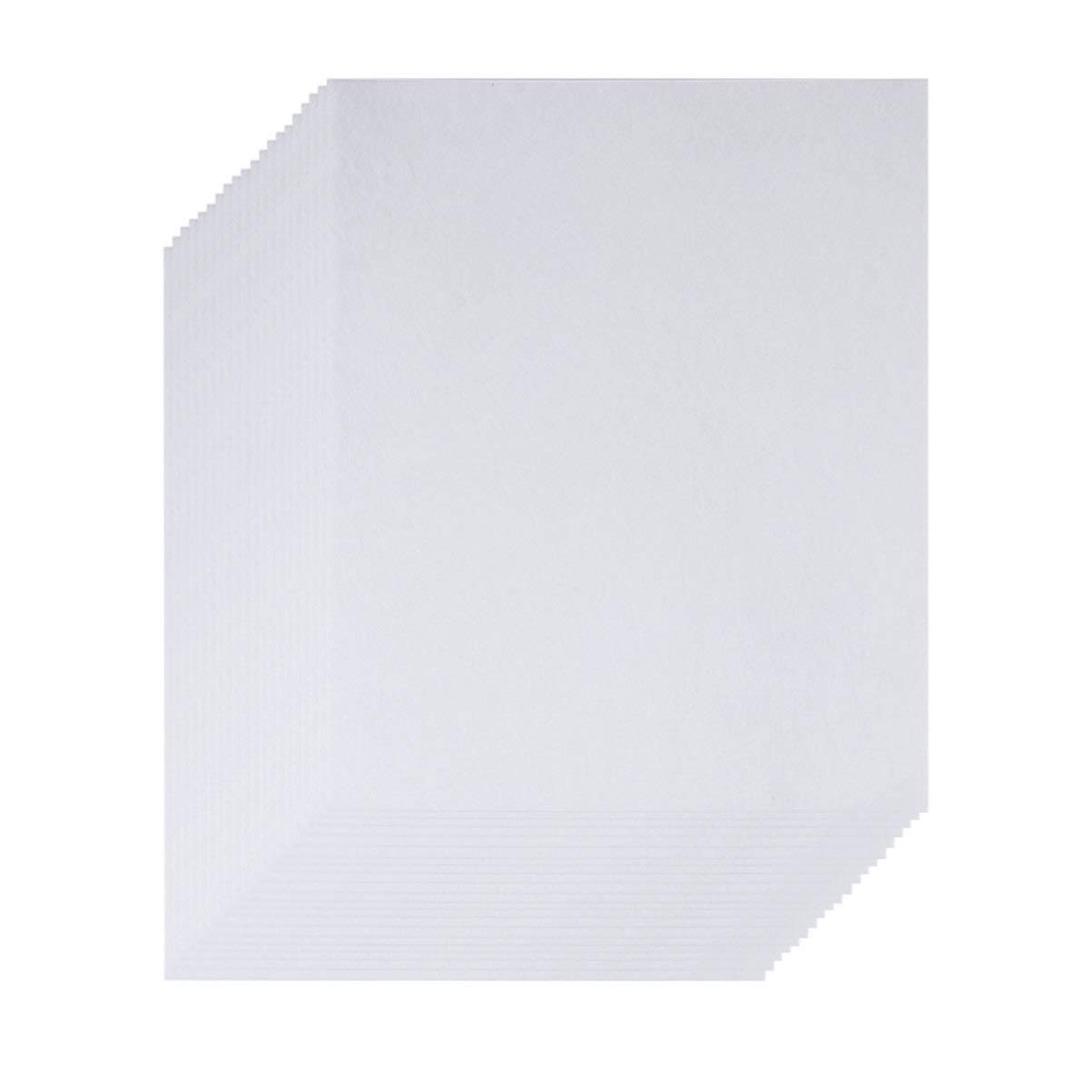 Artibetter Heat Shrink Film Sheets DIY 7.87X5.71In Transparent Hand-Painted Shrinkable Plastic Sheets for Keyrings Charms Jewellery and Craft Decorations