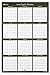 Blue Sky 2019 Laminated Erasable Wall Calendar, January 2019 - December 2019, Double Sided, 36