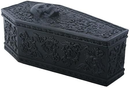 YTC Summit 9022 gótico floral ataúd caja – 8,5 x 4,5 x 3,5 en.: Amazon.es: Hogar