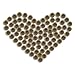 FUCAS Upholstery Tacks Furniture Nails Pins 150pcs (Antique Brass Daisy)