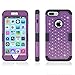 iPhone 7 Plus Case, Anna Shop Studded Rhinestone 3in1 Shockproof Hybrid [Heavy Duty] Full body Protective Case, Hard PC+Silicone Protective High Impact Defender Case Cover For Apple iPhone 7 plus