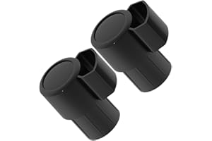 SHOWERORO 2Pcs Tenor Saxophone End Plugs Saxophone End Caps for Bent Neck Key Replacement Parts for Saxophone Accessories Durable Sax End Caps for Instrument Maintenance