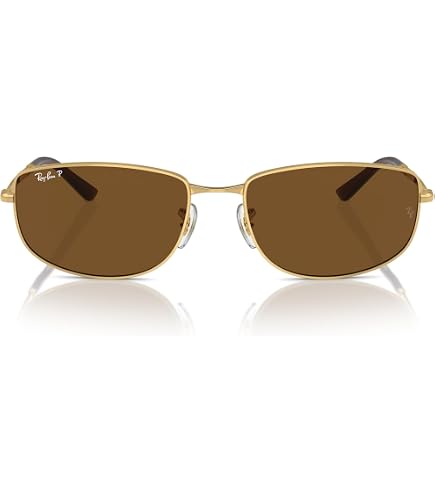 Amazon.com: Ray-Ban Unisex RB3706 Square Sunglasses, Gold/Gradient