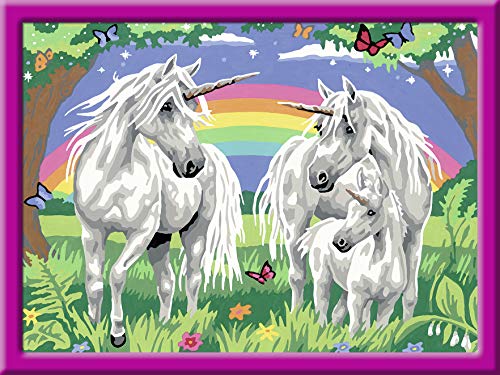 Ravensburger 4005556289189 - Großes Einhornland, Tisch, Jungen, Kinder, Spielzeug für Mädchen, kreatives Freizeit, Kunst… – Bild 3