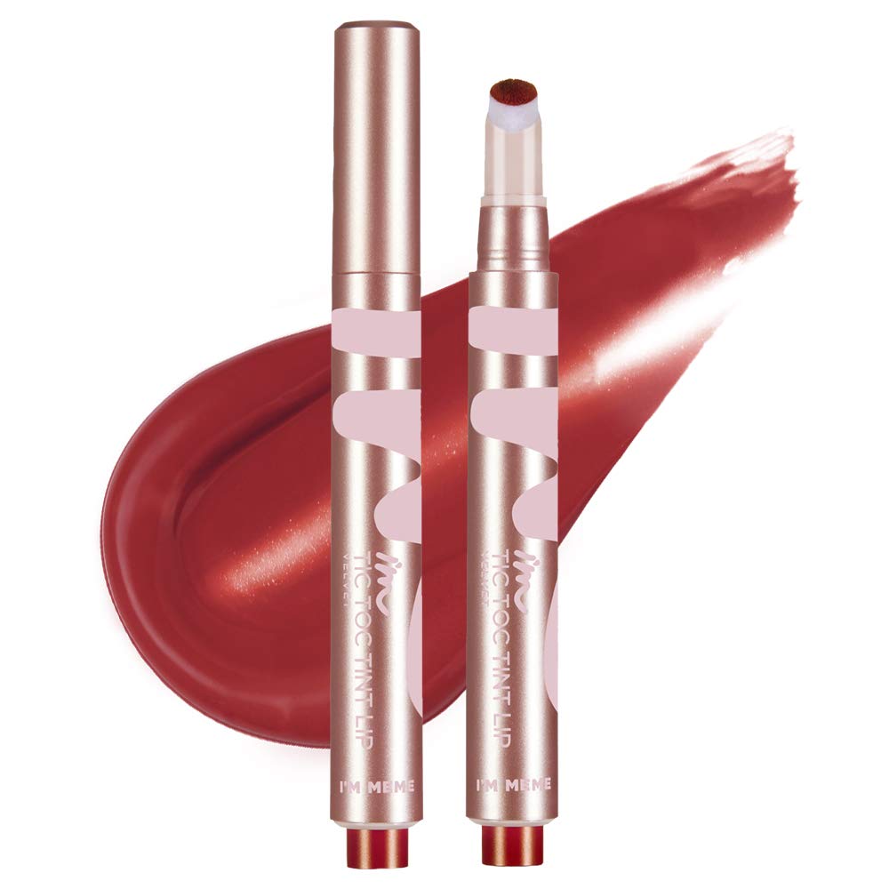 I'M MEME I'M Tic Toc Tint Lip Velvet | Velvet-Matte Lip Stain | 006 Femme Rose | K-Beauty