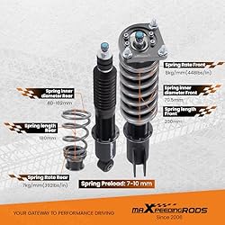 maXpeedingrods Racing Coilover Adjustable for Ford