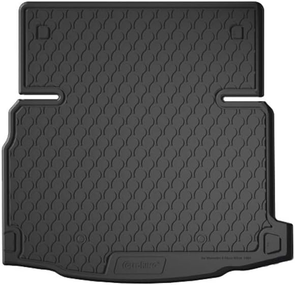 Gledring Rubbasol (Rubber) Boot Mat compatible with Mercedes E-Class W213 Sedan 2016-2023, Black - Image 3