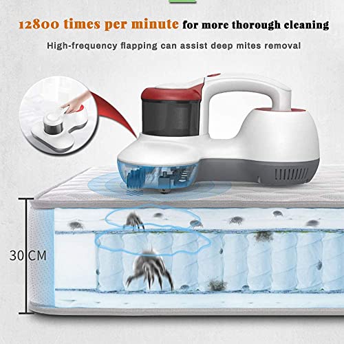 XaiDieMace Bed Vacuum Cleaner with 12KPa Powerful Suction Upgraded Handheld Vacuum Cleaner for Bed Sheet Pillow Couch