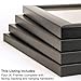 Craig Frames 1WB3BK 8 x 12 Inch Picture Frame, Black, Set of 4 (1WB3BK0812L-4)
