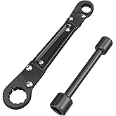 Holdly Multi-Functional Angle Stop Wrench Kit - Plumbing Tools for Professional Plumbers | Installing & Removing Compression 