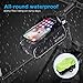 TURATA Bike Bags Bicycle Front Frame Bag Waterproof Handlebar Cycling Top Tube Pannier Touch Screen Sun Visor Large Capacity Mobile Phone Holder Fits Phones Below 6.5 Inchesthumb 1