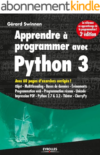 Download Apprendre à programmer avec Python 3 (Noire) PDF