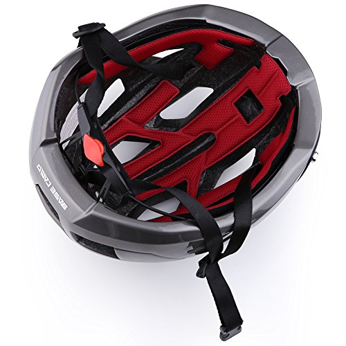 Base Camp Moon Road Bike Helmet with Removable Eye Shield Visor for