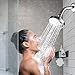 Tibbers High Pressure Shower Head,5 Settings Showerhead with Adjustable Metal Swivel Ball Joint,Excellent Shower Experience Even at Low Pressure and Water Flow (Brushed Nickel)