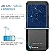 Galaxy S8 + Battery Case, Press Play Charging Battery Pack for Samsung Galaxy S8 Plus - 5000mAh Extended Battery Fast Charger Protective Case Power Juice Bank (Black)