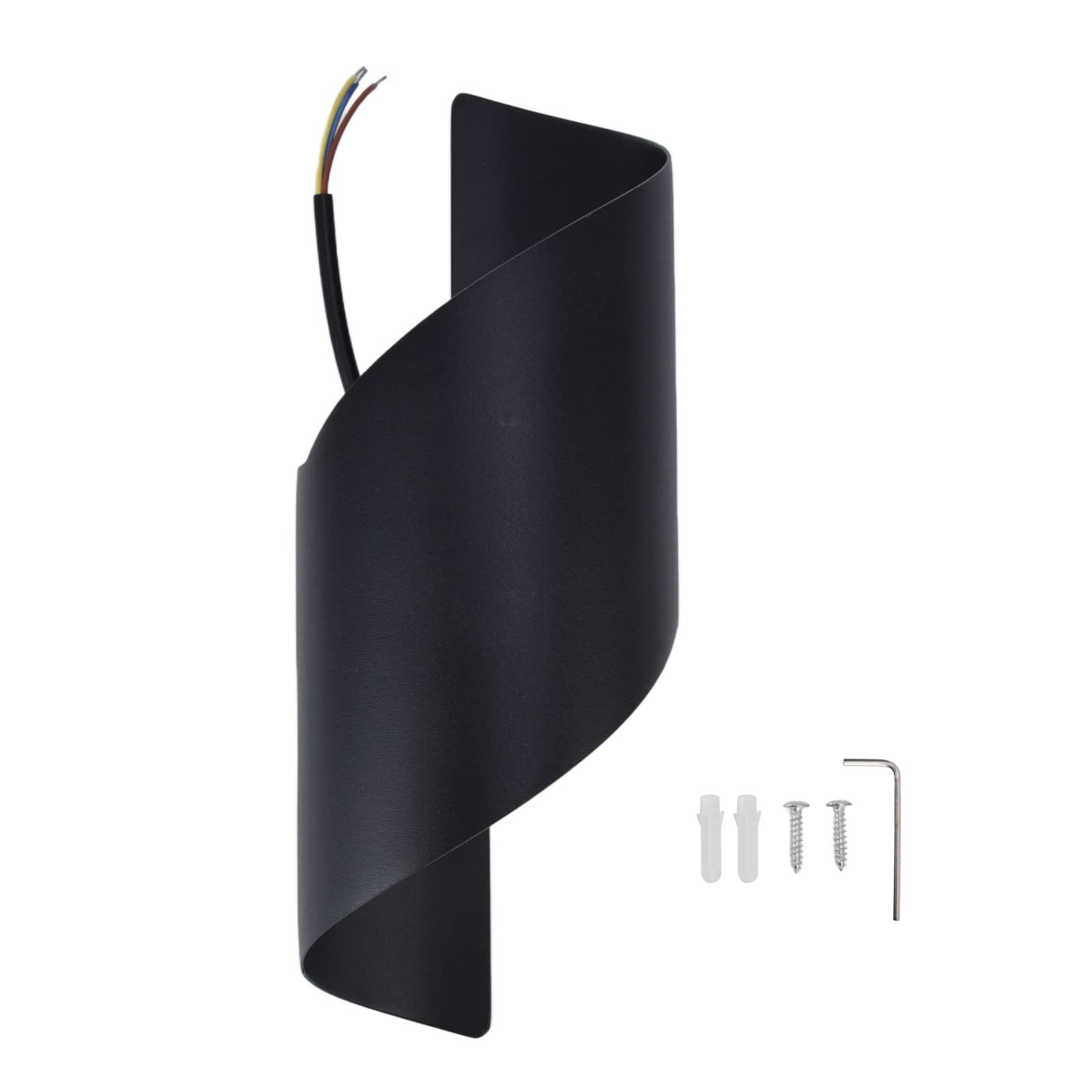 Pilipane LED Wall Light,Modern LED Wall, Up and Down Wall Lamp,Wall Sconce Lights, Waterproof Outdoor Wall Sconce, Modern Decorative Warm Light Spiral Wall Lamp for Outdoor House Patio Hallway