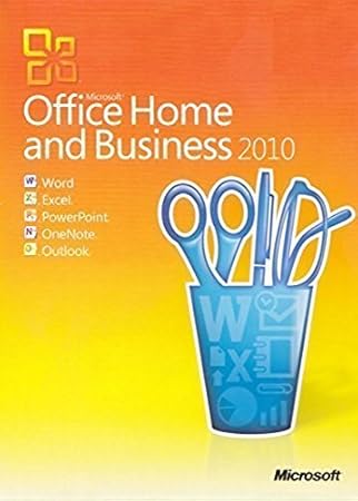 Microsoft Office Home And Business 2010 DVD for 1 PC