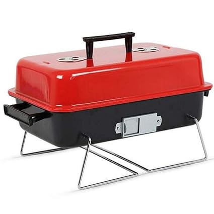 SIBY Aluminium Alloy Charcoal Grill Household Barbecue Grill Toaster for Garden Outdoor