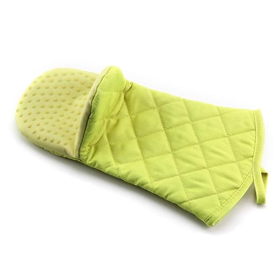 Shndhi Guantes de Silicona Gruesa de Cocina Larga Guantes de ...