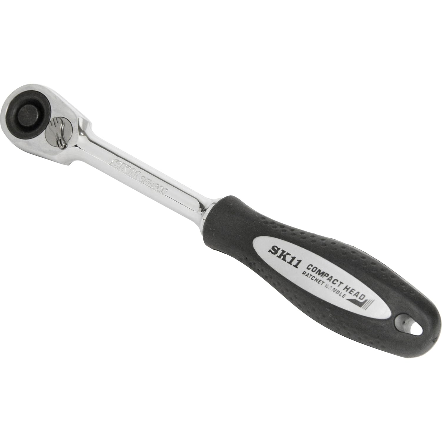 SK11(エスケー11) ラチェットハンドル グリップ付 差込角 9.5mm 3/8インチ SRH3CG商品画像