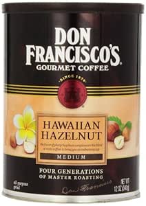Amazon.com : Don Francisco Hawaiian Hazelnut Coffee, 12 oz ...