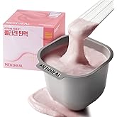 MEDIHEAL Collagen Derma Modeling Pack (Pack of 2), for Glass Glow Skin | Easy DIY Home Spa Kits, Hydrating Icy Jelly Mask for Skin | Improve Skin Elasticity, Skin Nourishment