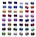Silk Knot 6 Pair Wholesale Silk Cufflinks