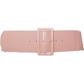 eVogues Women's Wide Patent Leather Buckle High Waist Fashion Belt
